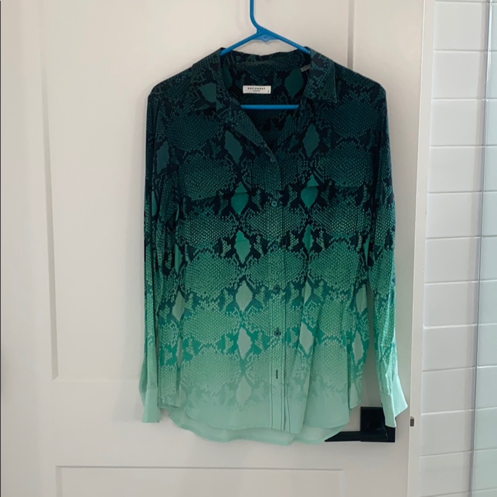 Equipment blouse small